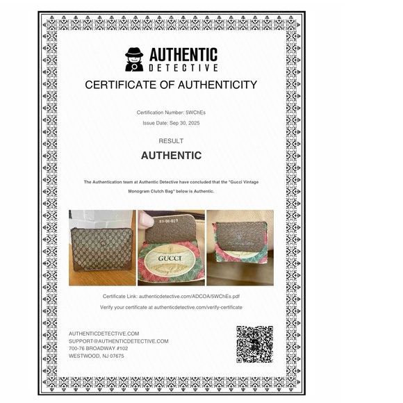 Gucci Brown GG Monogram Crossbody with Green and Red Stripe - Picture 9 of 12